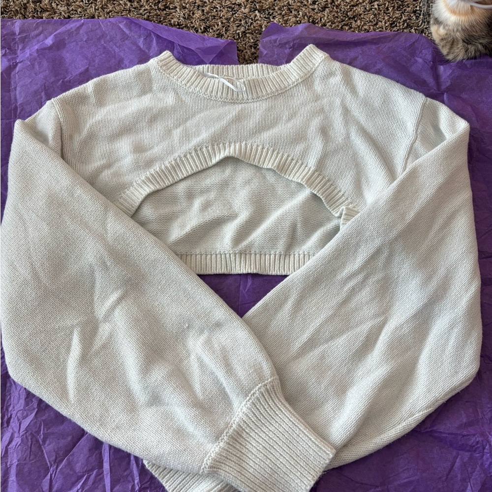 Women's Cream Sweater